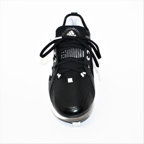 Adidas Pure Hustle Softball Cleats Black, Silver, White Women's 9 New! EG5634 - Picture 11 of 12